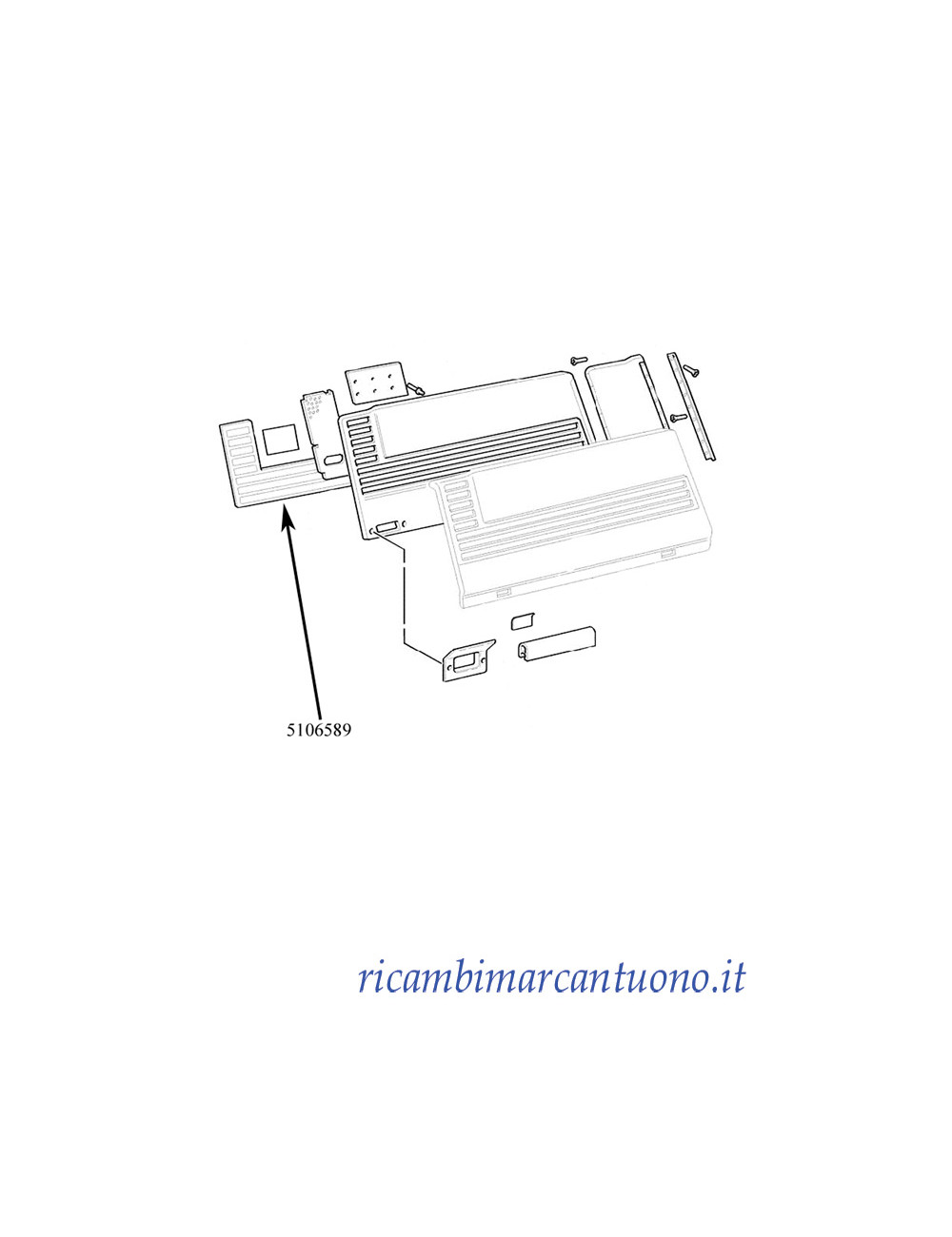Decalcomania New Holland - cod 5106589
