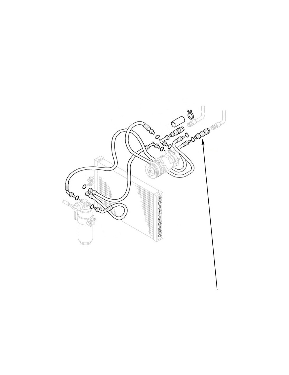 Connettore idraulico New Holland - cod 5132435