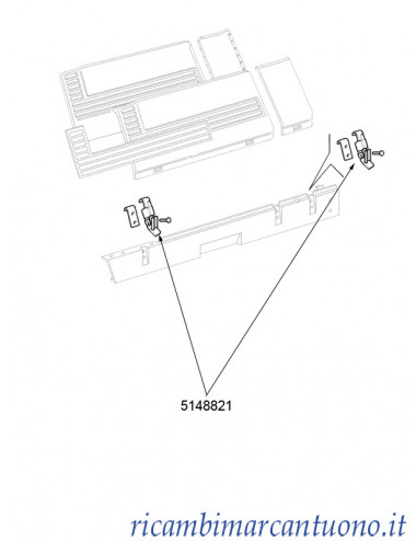 Gancio New Holland - cod 5148821
