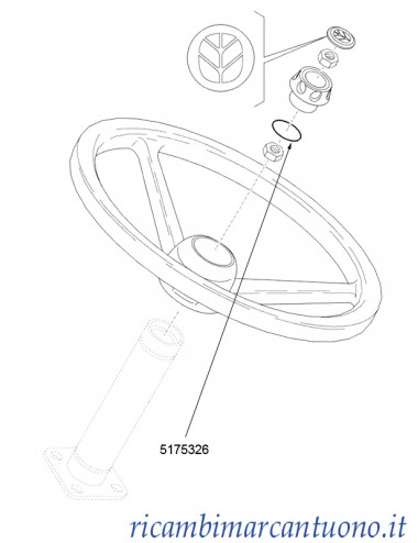 O-ring New Holland - cod 5175326