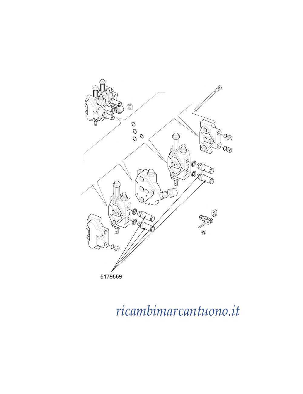 Accoppiatore idraulico New Holland -  cod 5179559