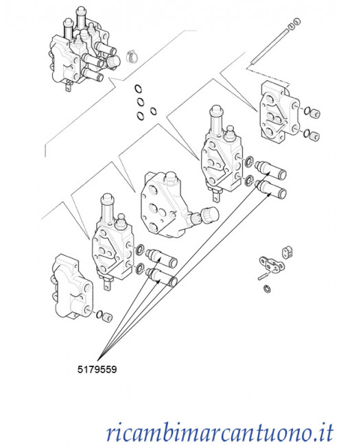 Accoppiatore idraulico New Holland -  cod 5179559
