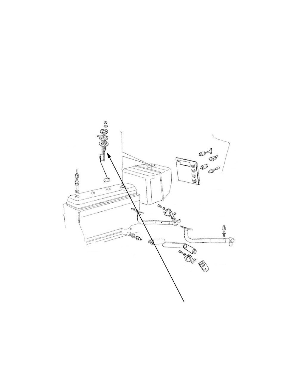 Indicatore combustibile New Holland - cod 5136770