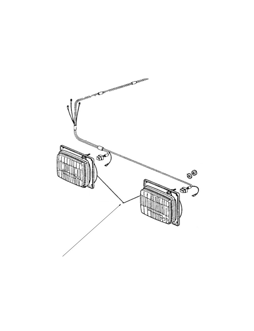 Proiettore anteriore New Holland - cod 5138349