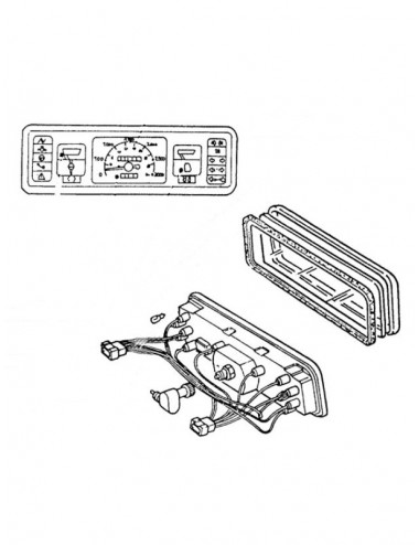 Quadro strumenti New Holland - cod 5145186
