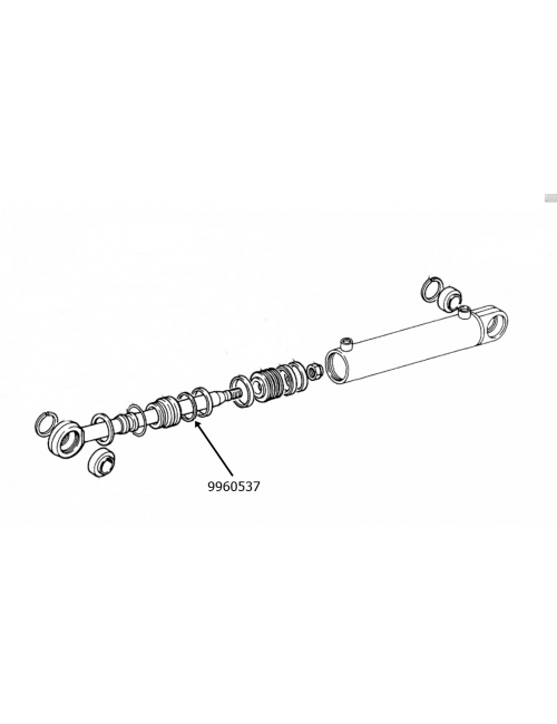 Anello toroidale cilin. idroguida New Holland -cod 9960537