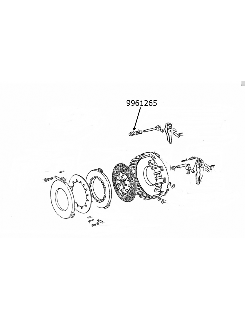 Dado frizione New Holland -cod 9961265