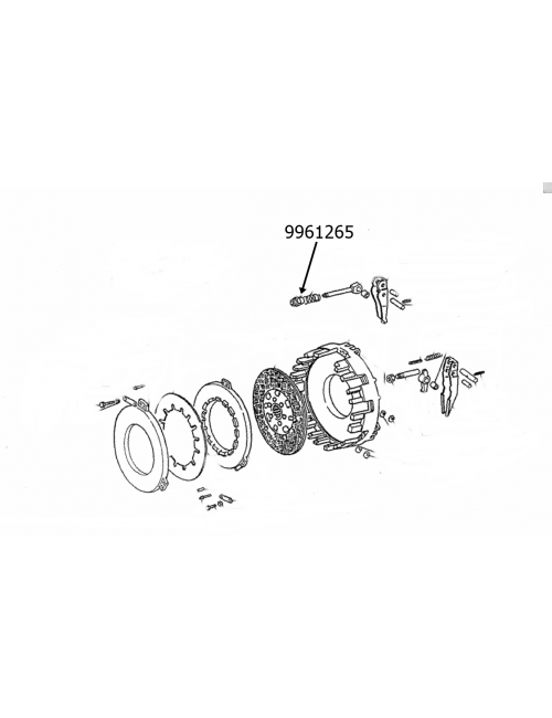 Dado frizione New Holland -cod 9961265