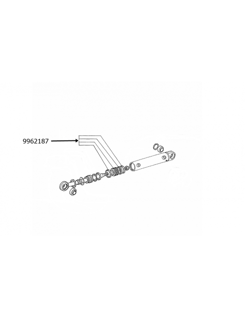 Kit pistone completo idroguida New Holland -cod 9962187