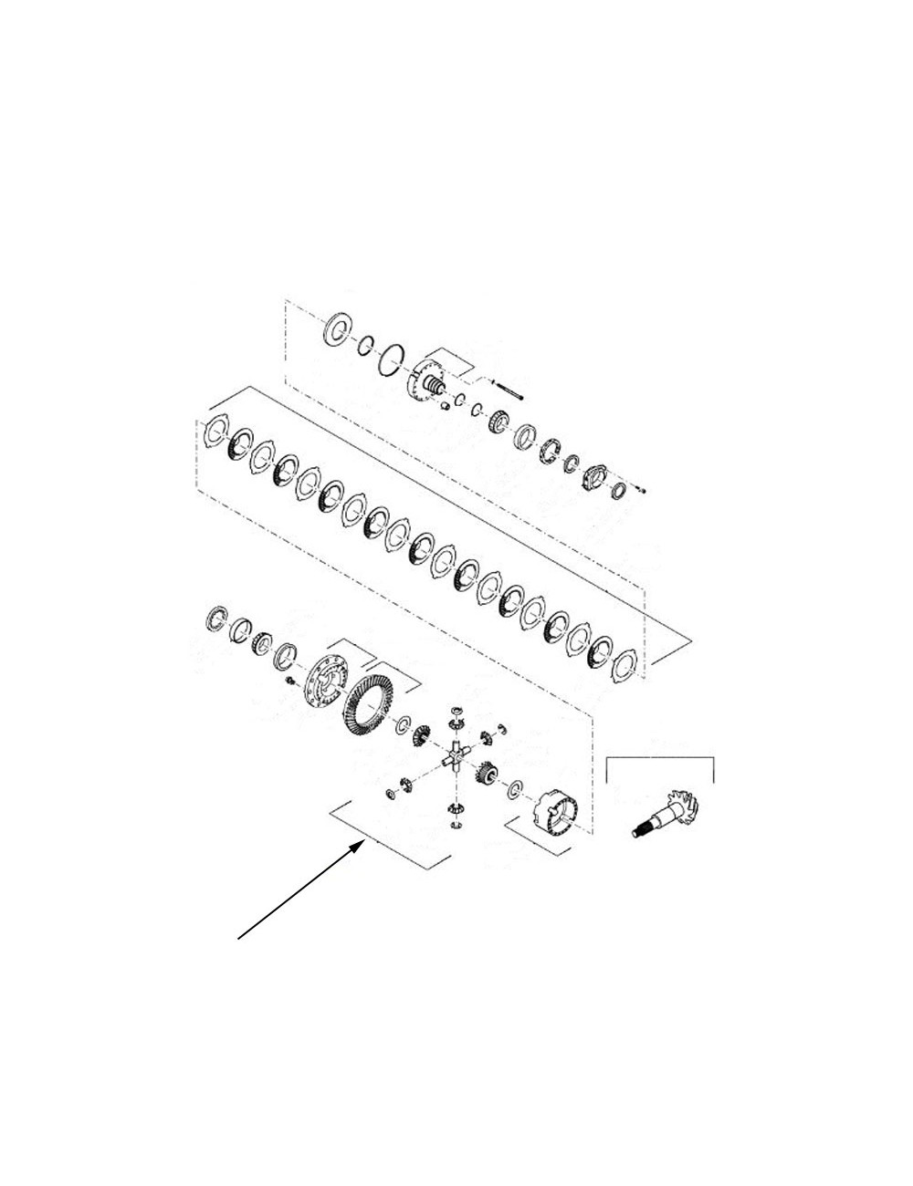 Kit ingranaggi New Holland - cod 87324491