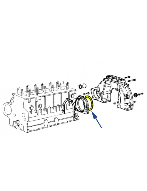anello paraolio New Holland - cod 98499174