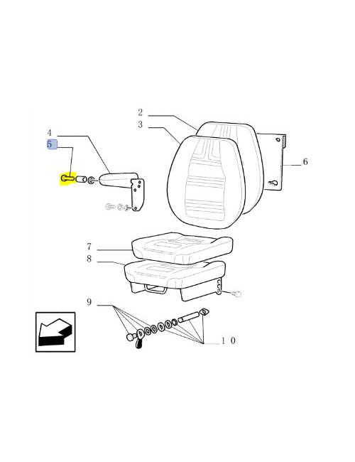 corredo new holland - cod 9968951