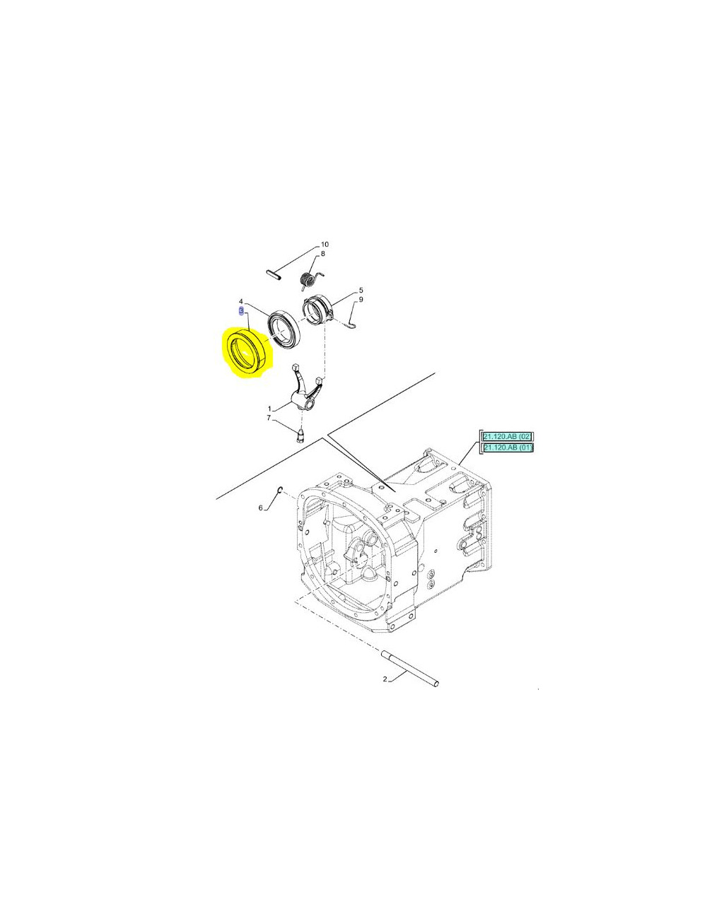 collare CNH - cod 47444384