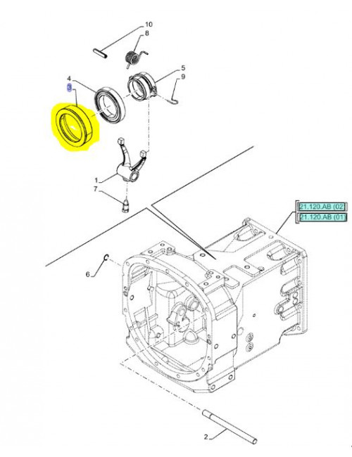 collare CNH - cod 47444384