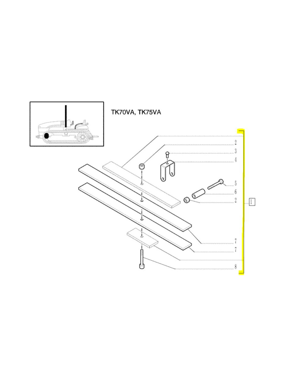 sospensione anteriore CNH - cod 5123143