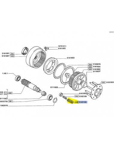 molla CNH - cod 5162188