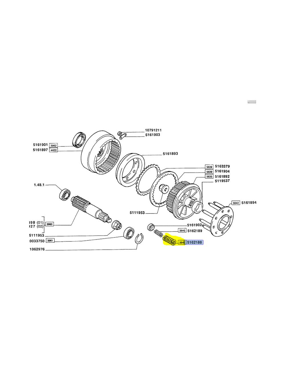 molla CNH - cod 5162188