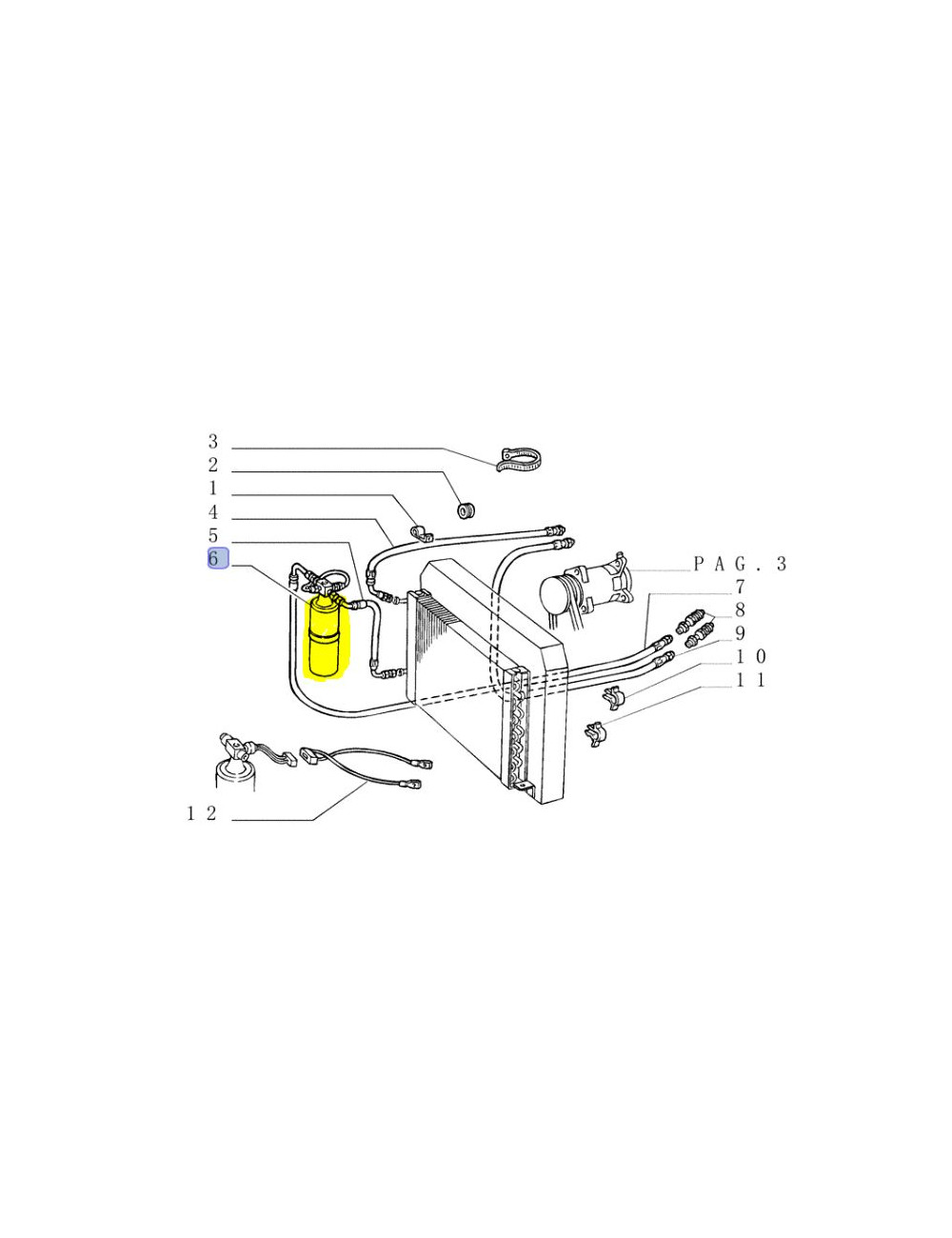 disidratatore CNH - cod 5166852