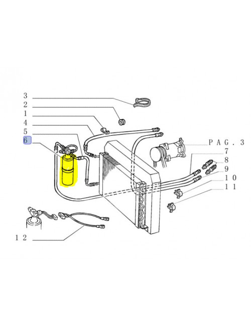 disidratatore CNH - cod 5166852