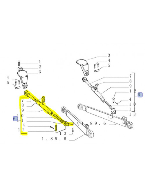 Puntone CNH - cod 5109518