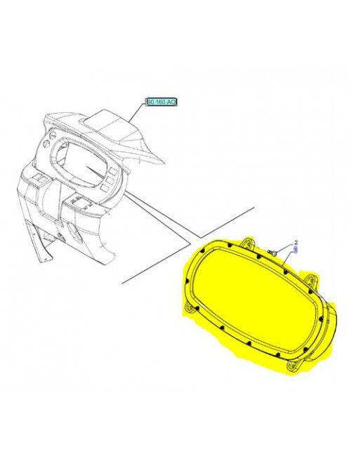 Quadro strumenti CNH - cod 47699196