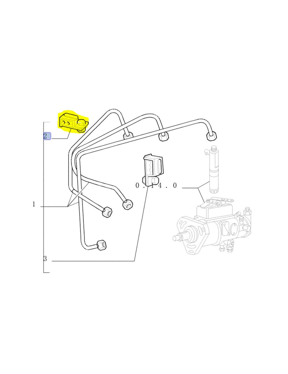 Staffa cod- 4806611 ricambio originale CNH