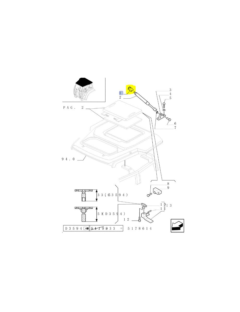 Blocchetto New Holland - cod 5108539