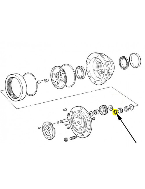 anello elastico New Holland - cod 11067776