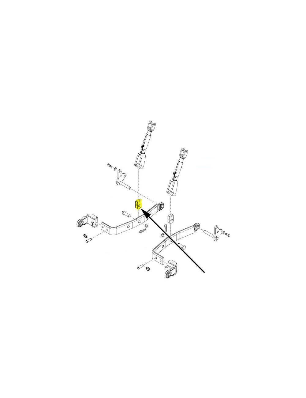 Distanziale New Holland - cod 5093188