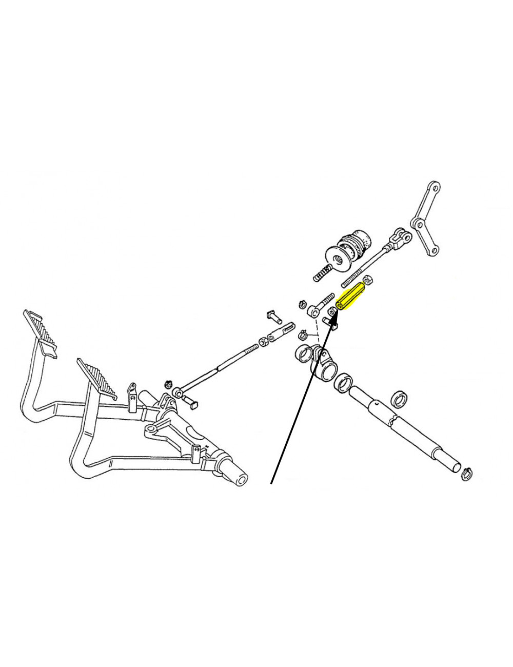 Manicotto di regolazione freni New Holland - cod 44904471