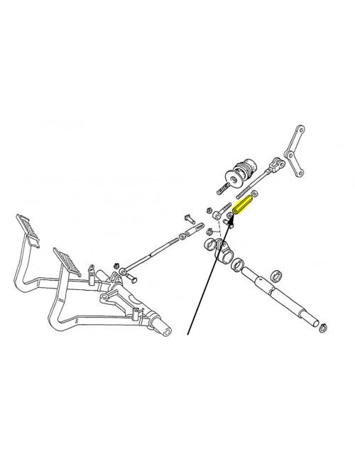 Manicotto di regolazione freni New Holland - cod 44904471