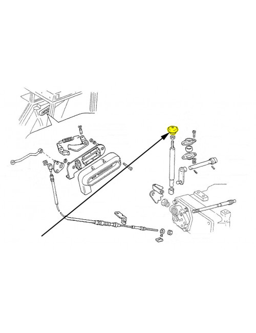 Manopola New Holland - cod 4951360