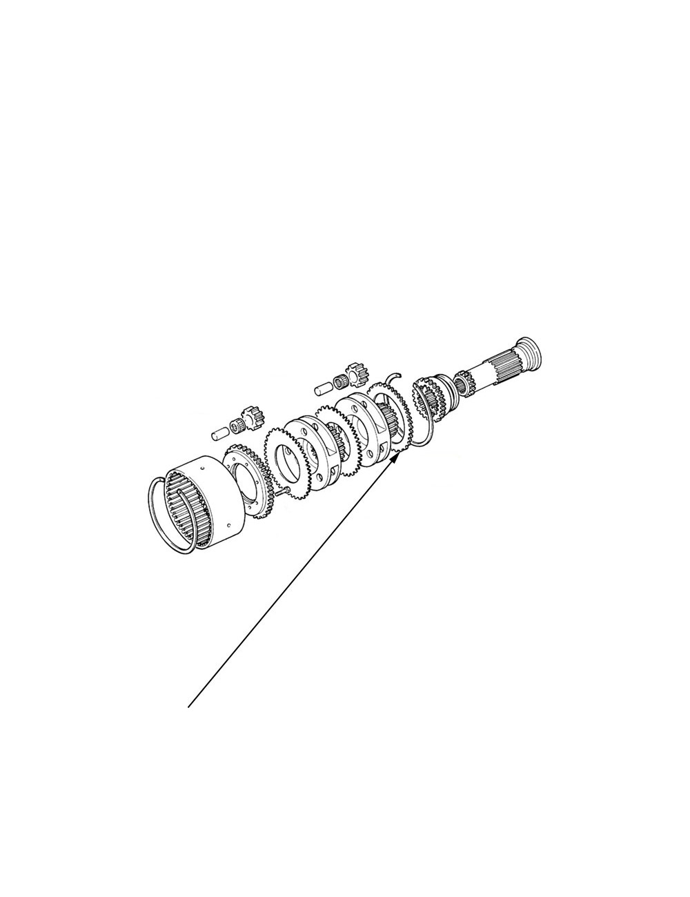 Disco ruotismi riduttore centrale New Holland - cod 5132309