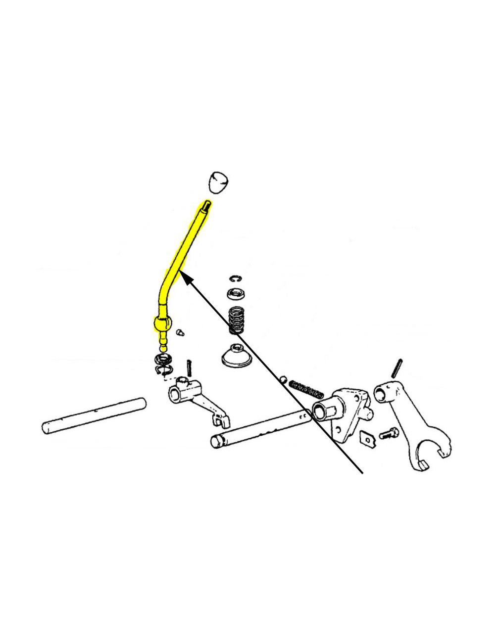 Leva New Holland - cod 5123868 Leva New Holland - cod 5123868