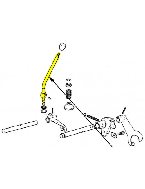 Leva New Holland - cod 5123868