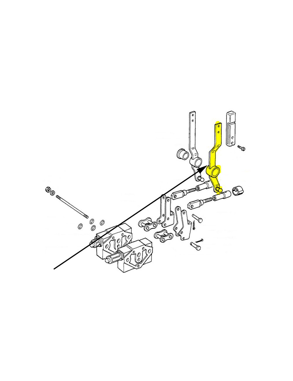 Leva New Holland - cod 5125449