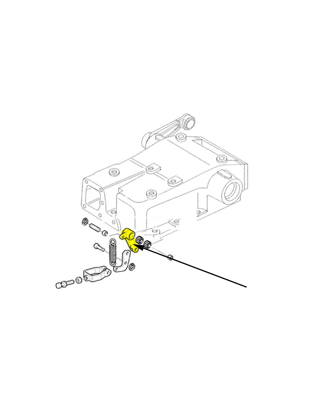 Leva New Holland - cod 5117134