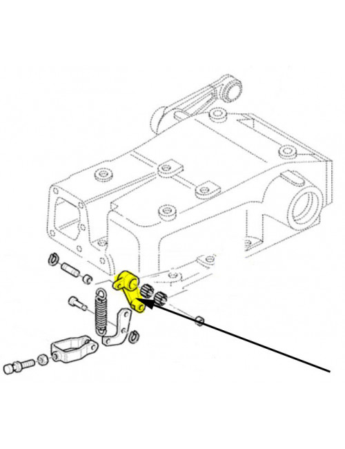 Leva New Holland - cod 5117134
