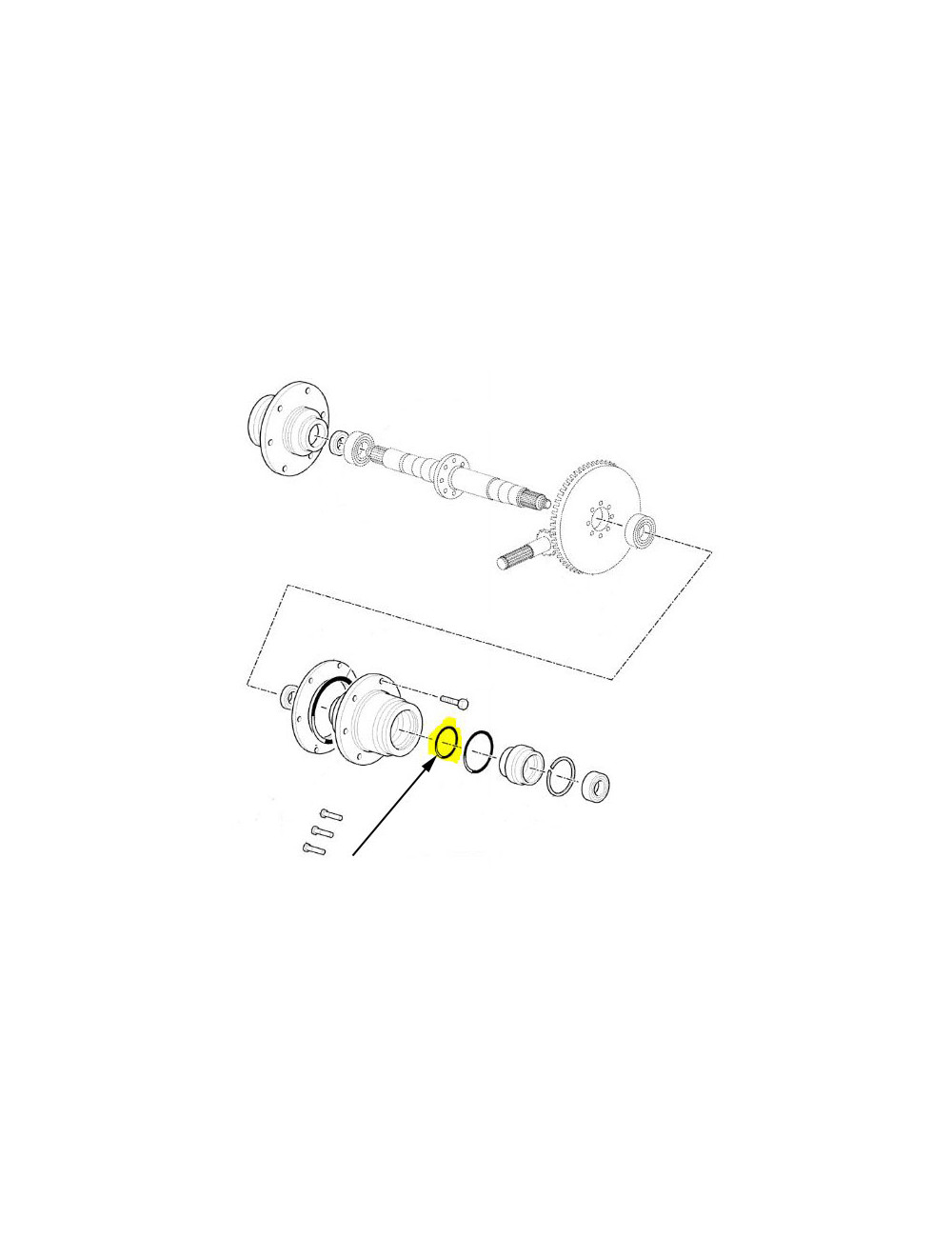 Anello guarnizione New Holland - cod 5154611