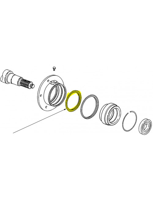 Anello guarnizione New Holland - cod 5154610