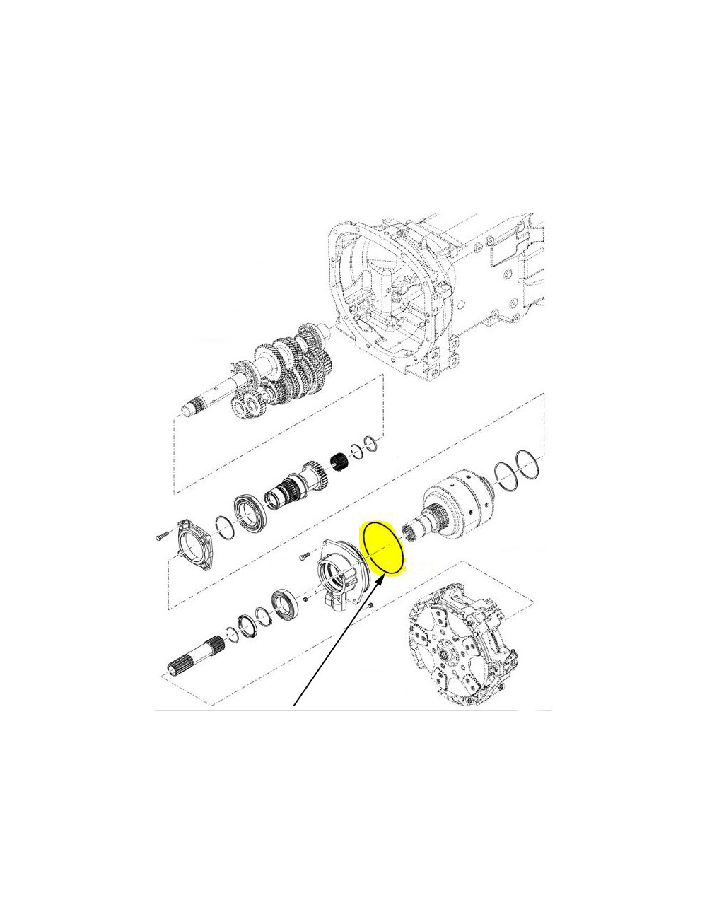 O ring New Holland - cod 14462180