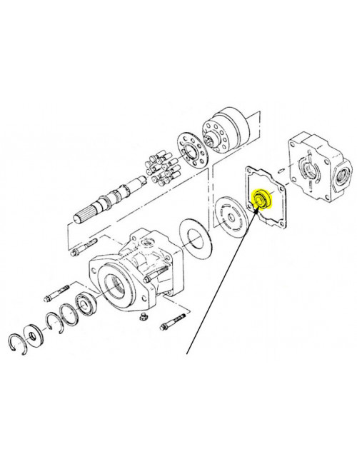 Cuscinetto New Holland - cod 179080