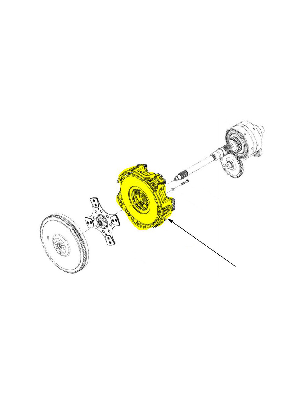 Frizione New Holland - cod 84342957