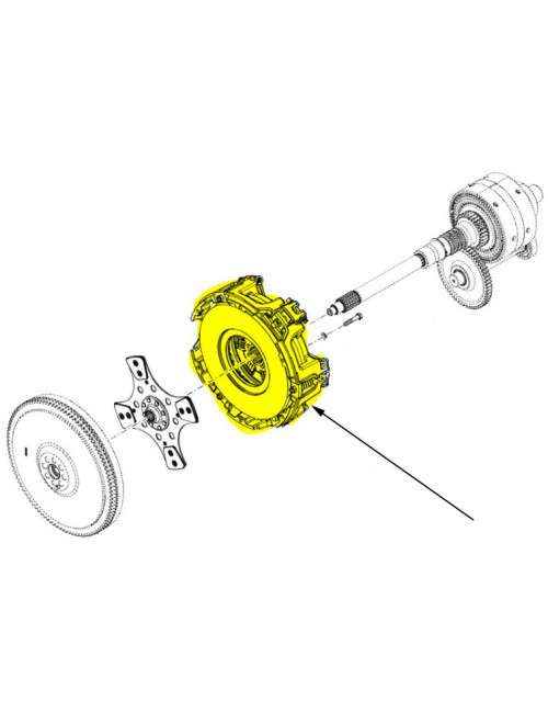 Frizione New Holland - cod 84342957