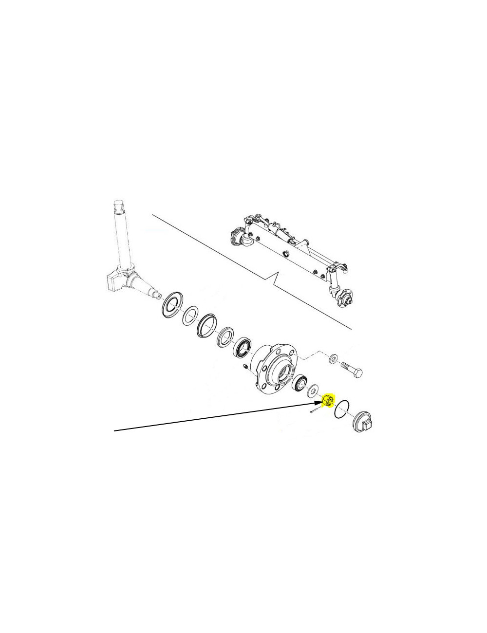 Dado scanalato New Holland - cod 10724720