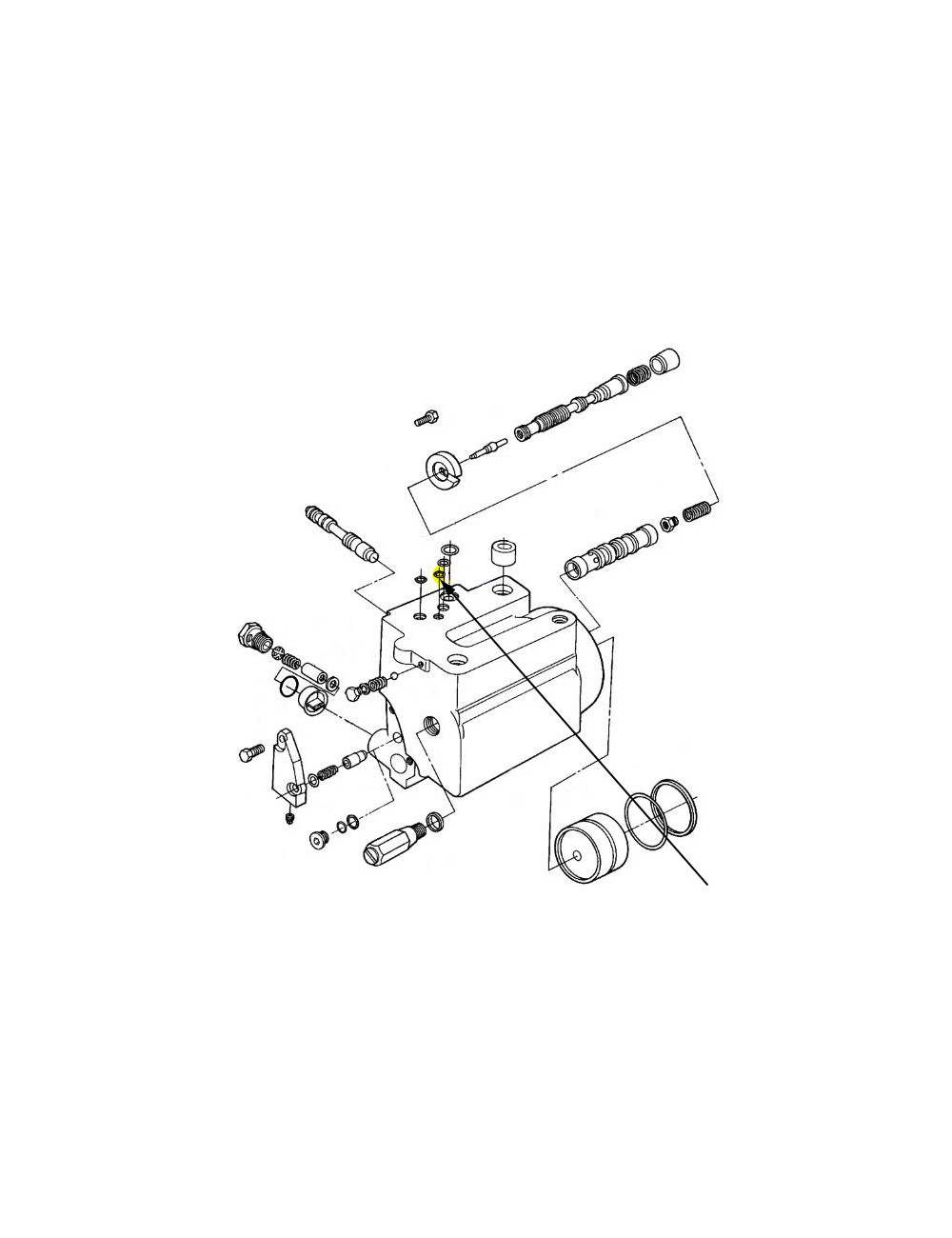 Anello toroidale impianto idraulico New Holland  - cod 80272142