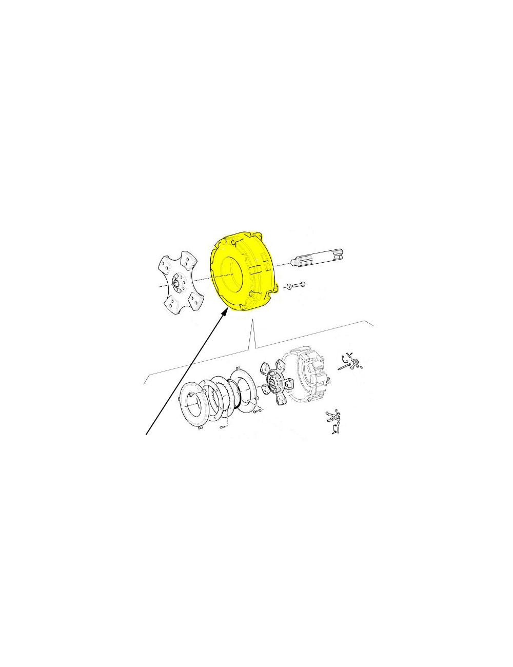 Frizione New Holland - cod 87590434