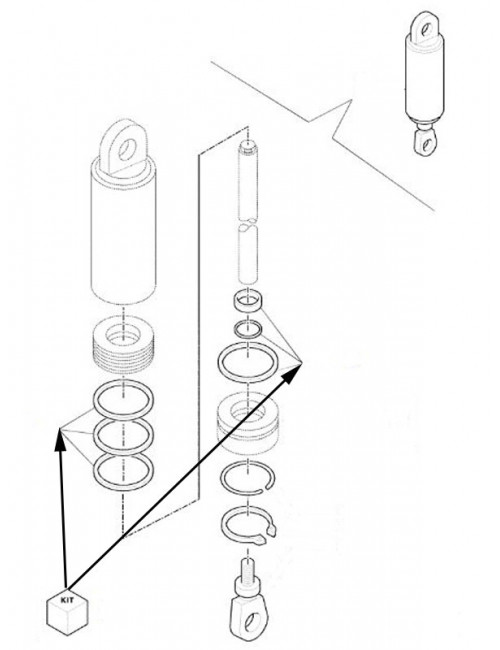 Kit serie guarnizioni New Holland - cod 5192128
