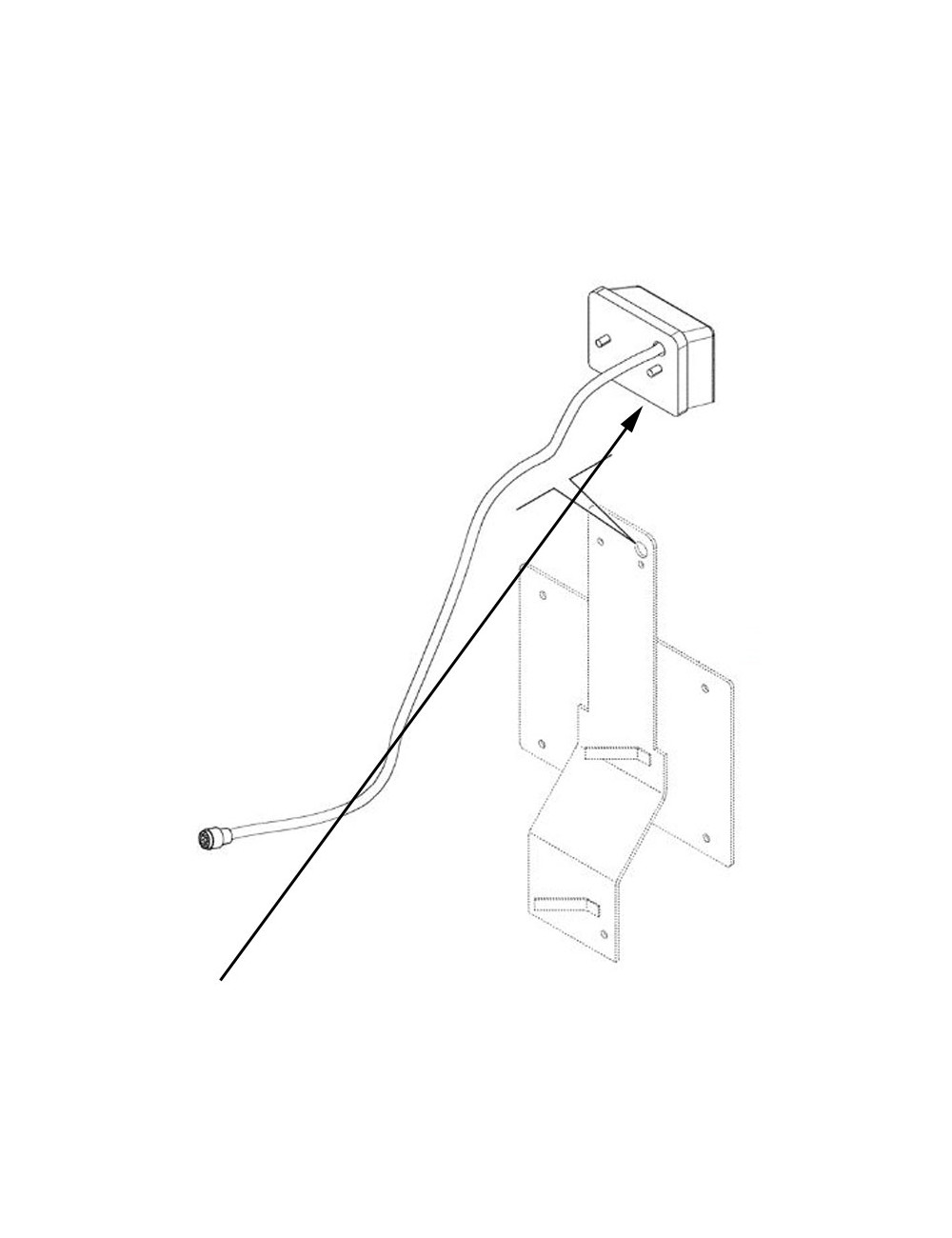 luce targa New Holland - cod 47726458