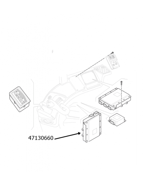 Centralina elettronica New Holland - cod 47130660